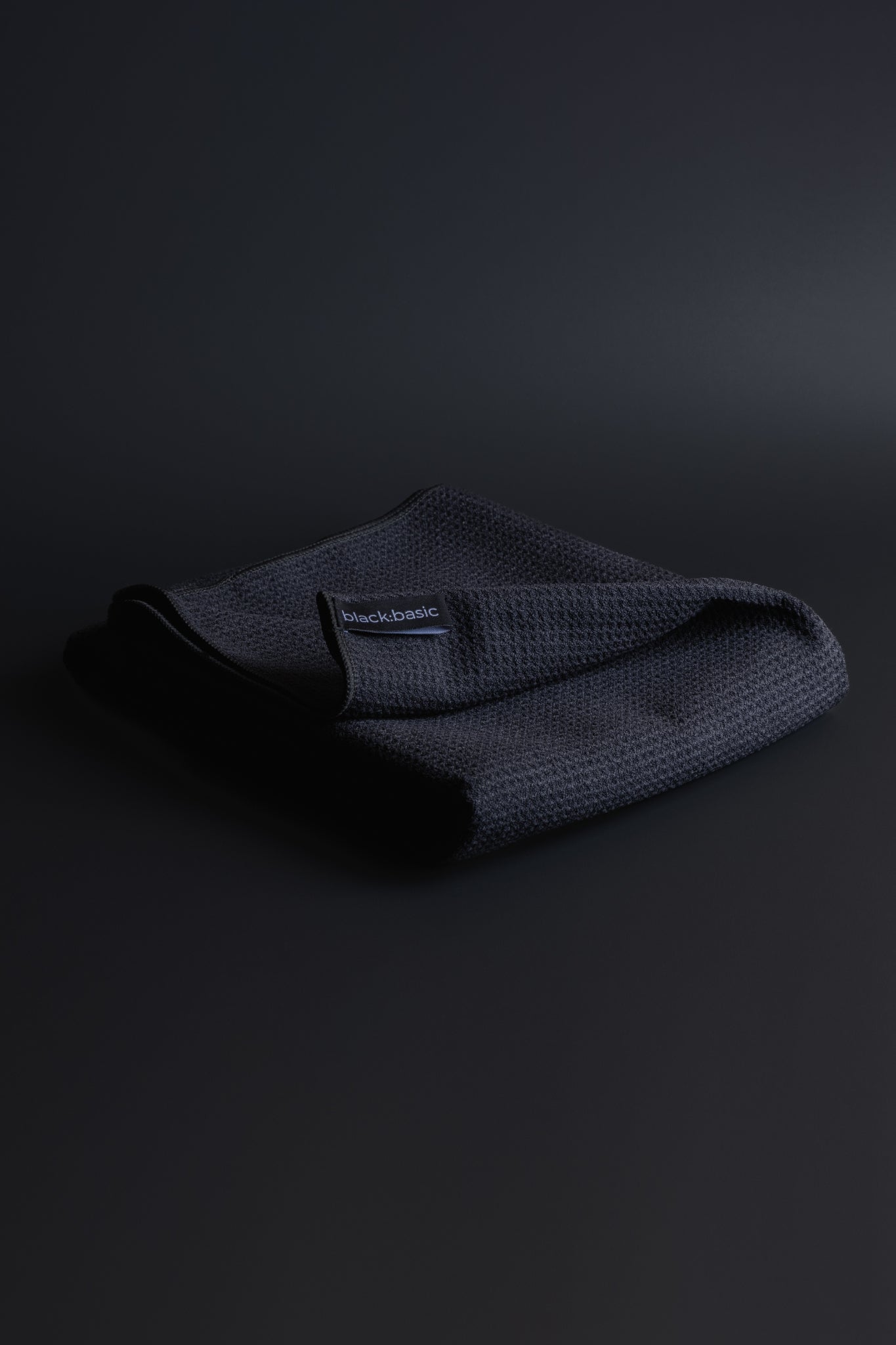 Black Microfibre Bath Towel