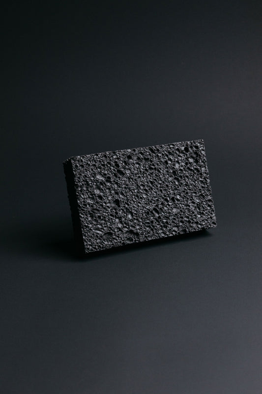 Kitchen dish washing sponge (x3) – black:basic