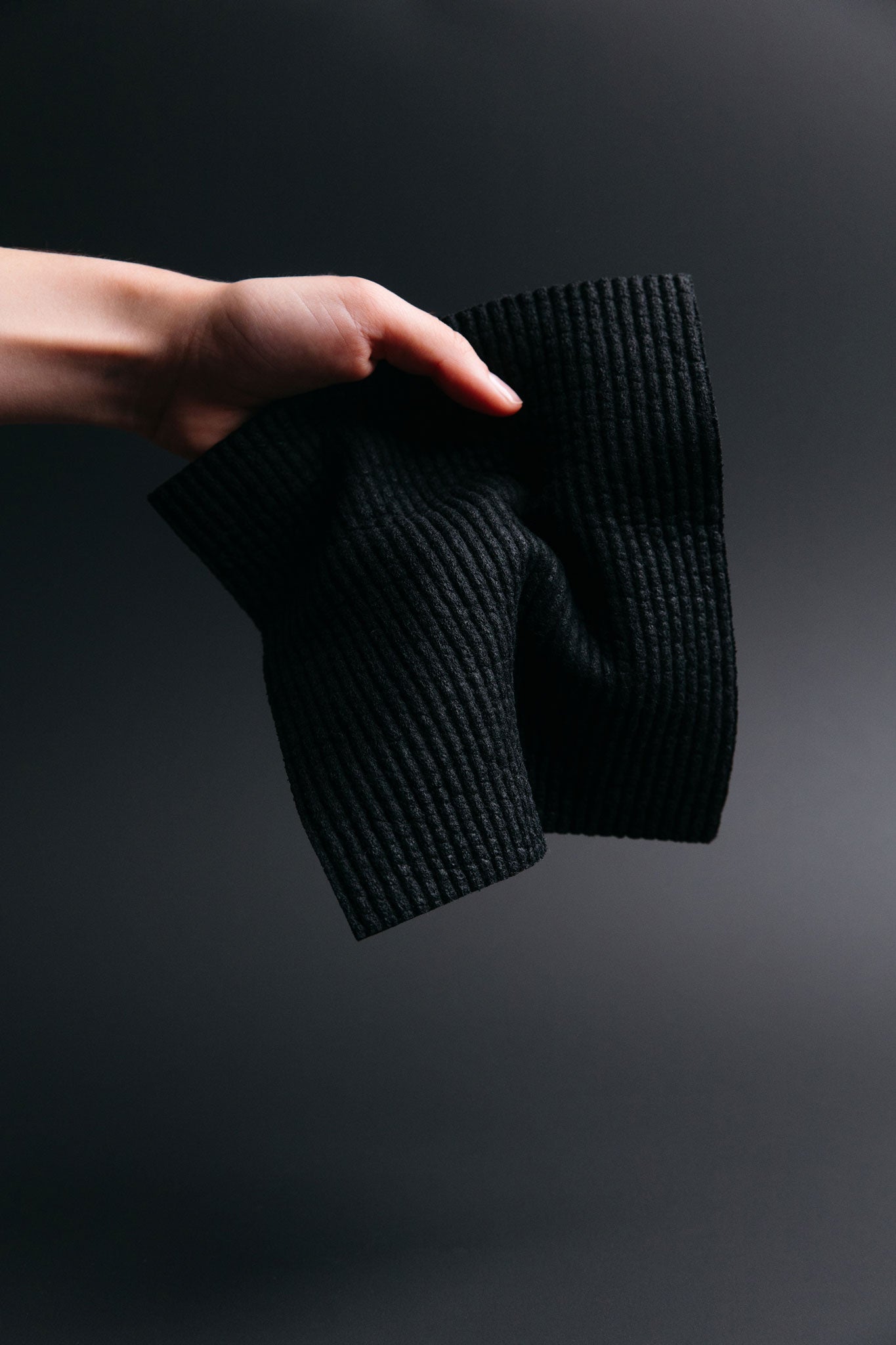 Black dishcloth (x2) – black:basic
