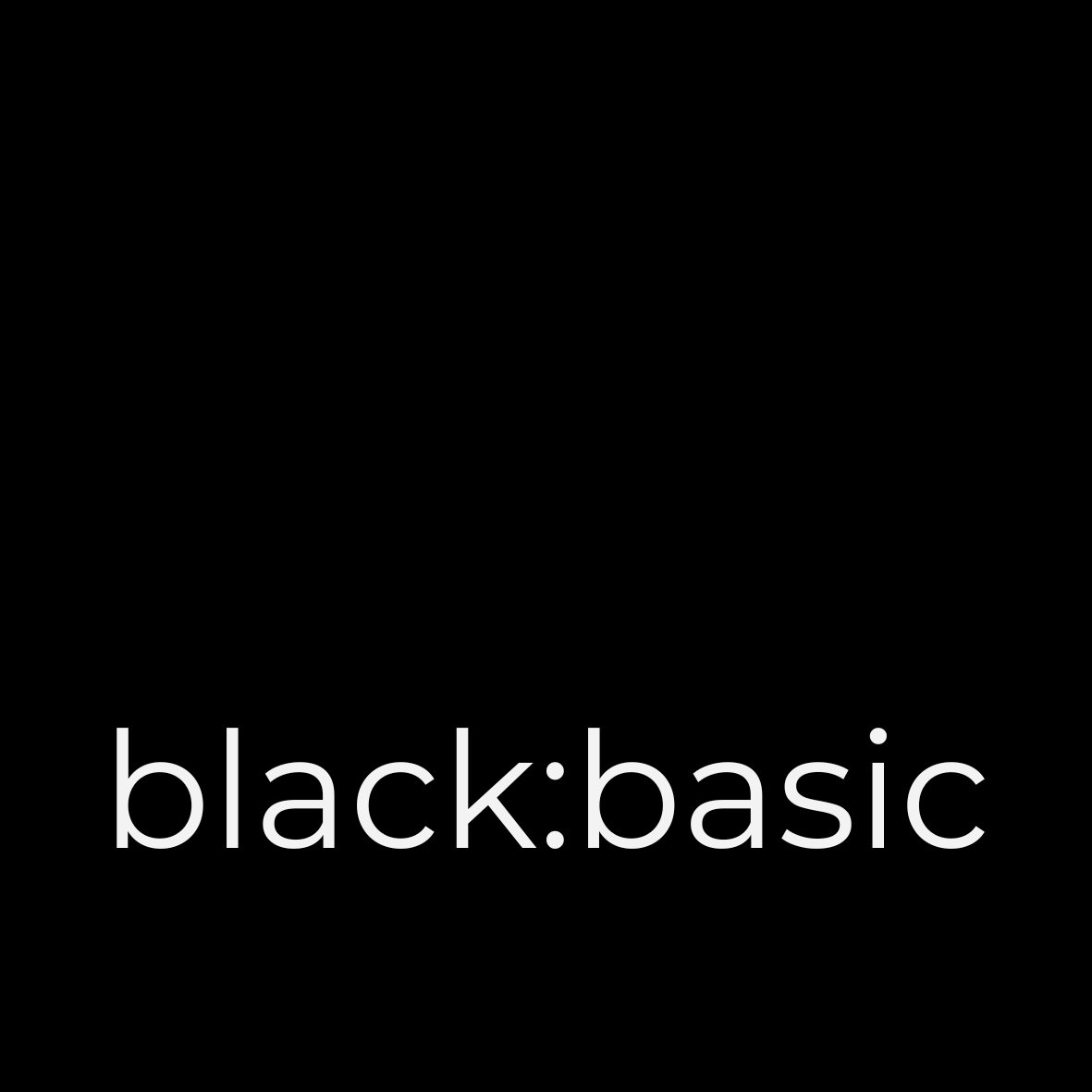 black:basic